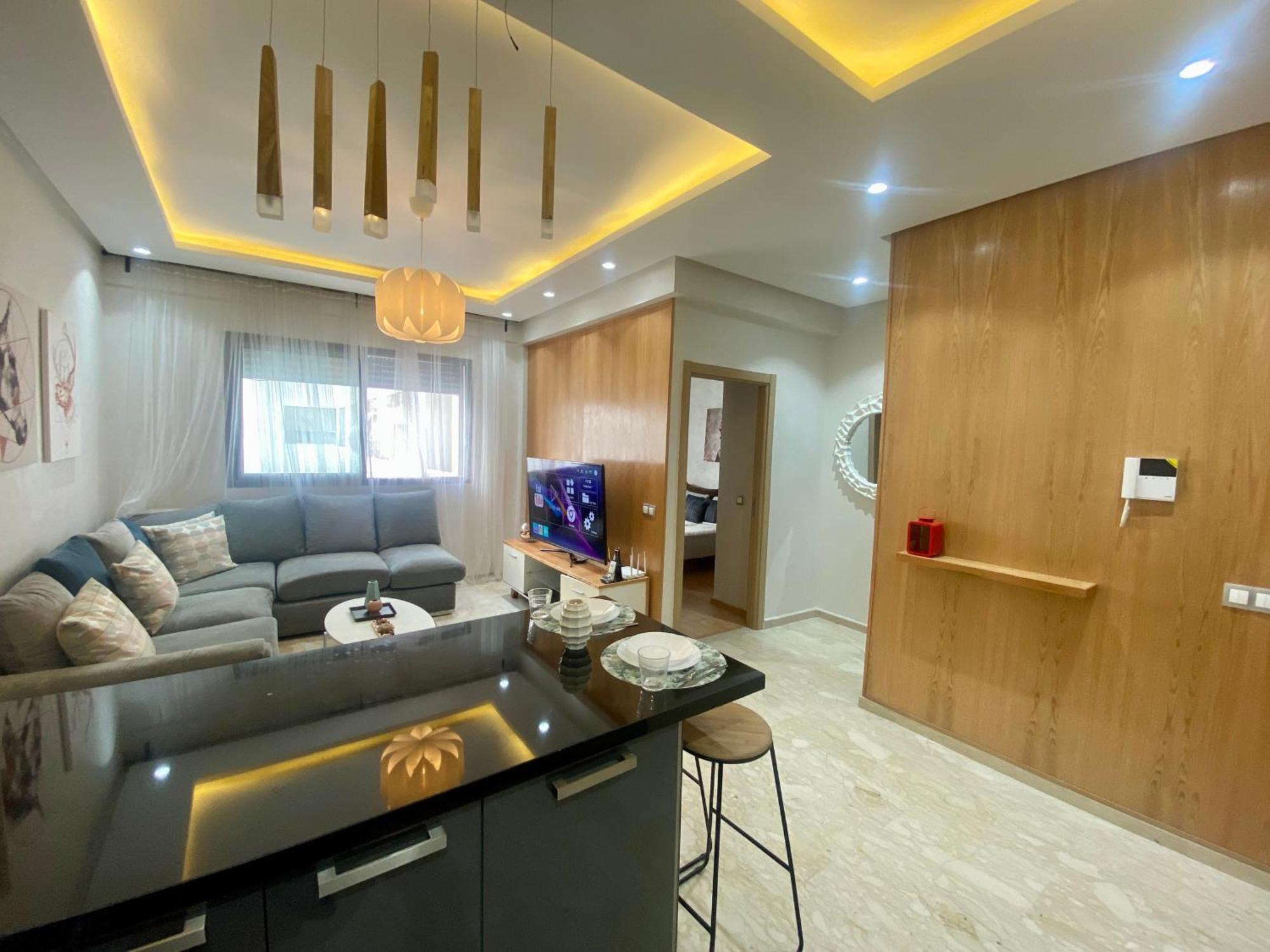 Appartement Pres De Novotel Face Au Parc Welcome Stay Mohammedia Exterior photo